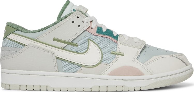 

Кроссовки Nike Dunk Scrap SE 'Grey Haze Oil Green', серый