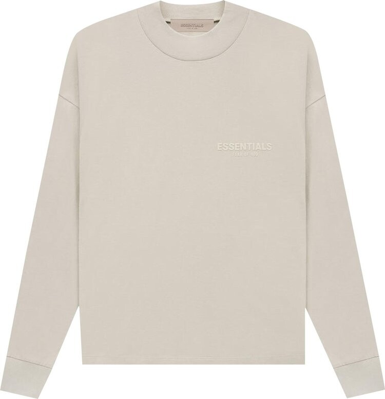 

Лонгслив Fear of God Essentials Essentials Long-Sleeve Tee 'Wheat', кремовый, Бежевый, Лонгслив Fear of God Essentials Essentials Long-Sleeve Tee 'Wheat', кремовый