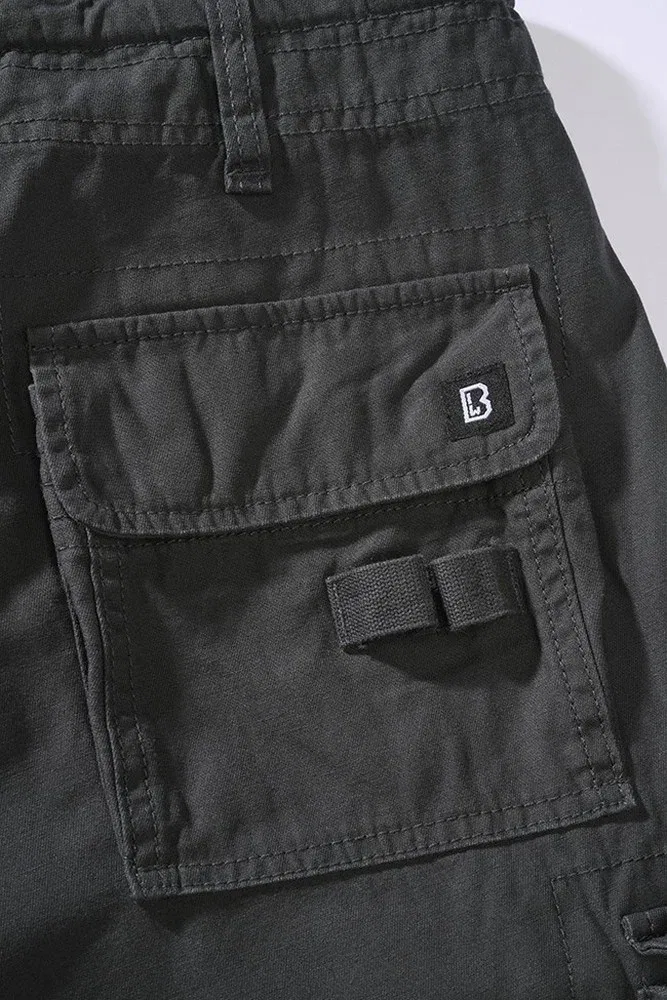 Мужские карго брюки Slim Fit Brandit, Gray — фото 3