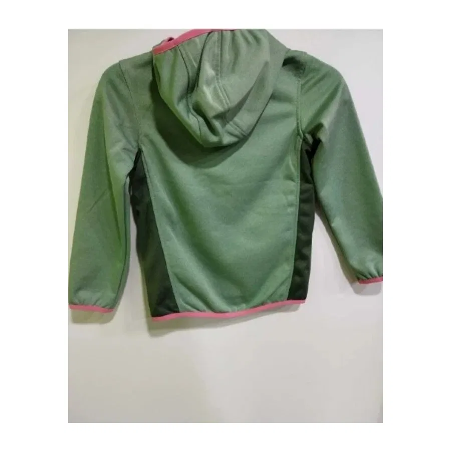 Детский флисовый жакет Active Jacket Polar Jack Wolfskin, Зеленый — фото 2
