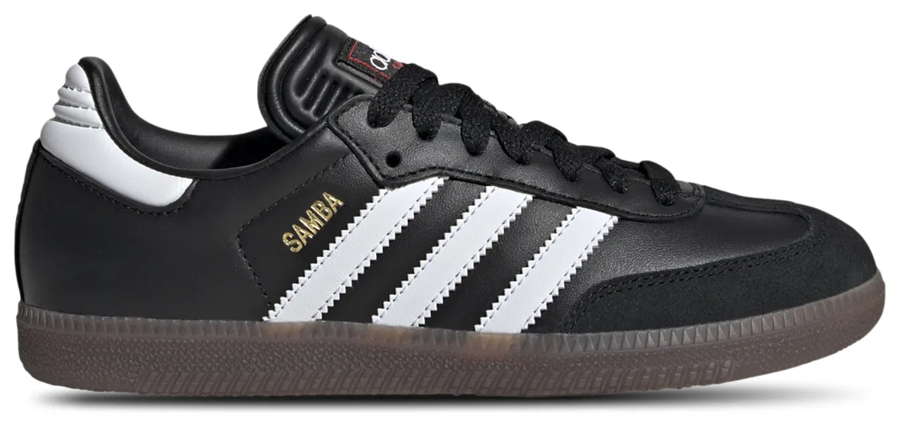 Кроссовки для мальчиков Samba Adidas, черный/белый