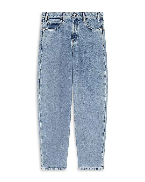 Мужские джинсы свободного кроя Icon Oval Leg Five Pocket Emporio Armani, Light Blue Denim