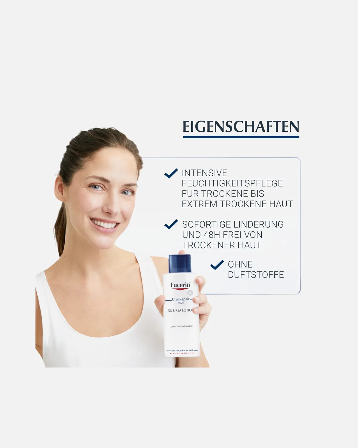 Крем для тела urearepair plus лосьон 5% Eucerin, 250 Ml — фото 2