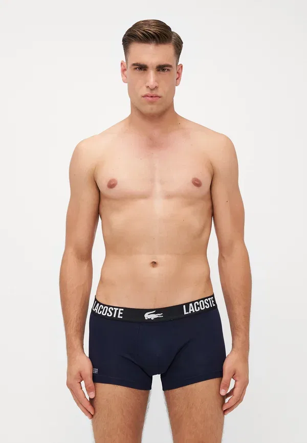 Комплект из 3 трусов для занятий спортом Lacoste, темно-синий — фото 3