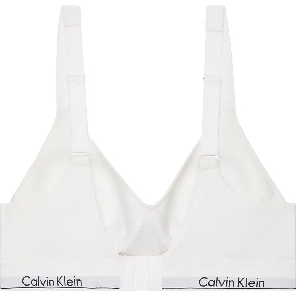 Бюстгальтер-бралетт Calvin Klein, белый — фото 2