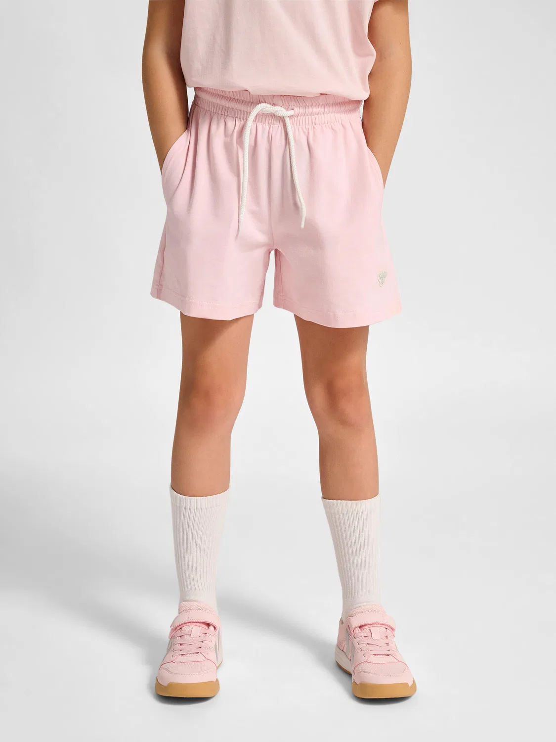 Детские шорты свободного кроя Hmljr Loose Lifestyle Hummel, розовый