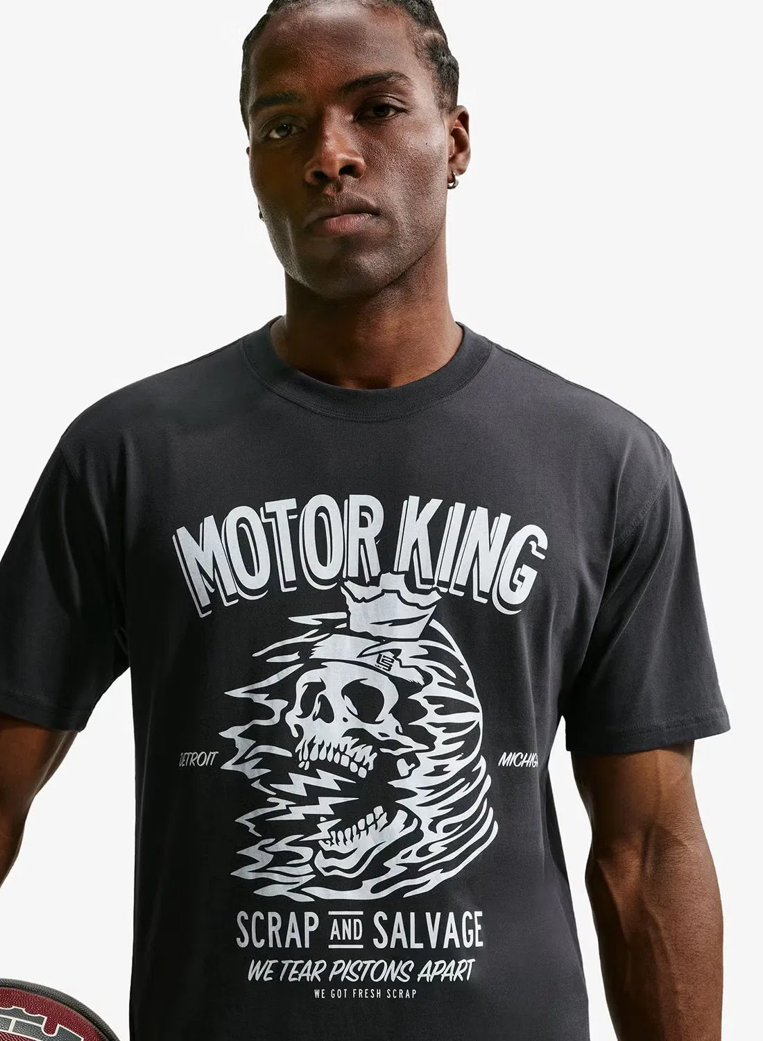 Футболка с принтом Lebron M90 Nike, черный