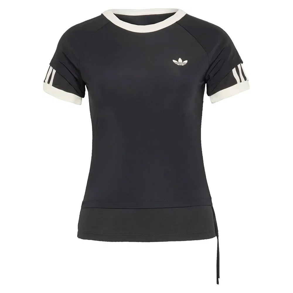 Футболка с коротким рукавом Layered Cali Adidas Originals, черный