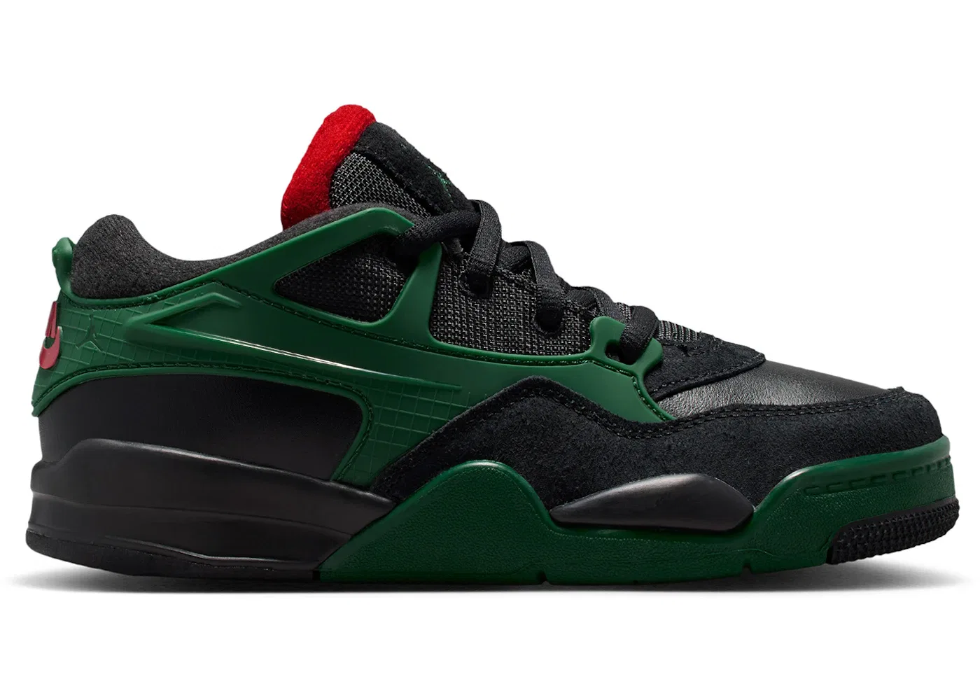 Детские кроссовки Lifestyle Jordan 4 RM, Black/Gorge Green/Varsity Red