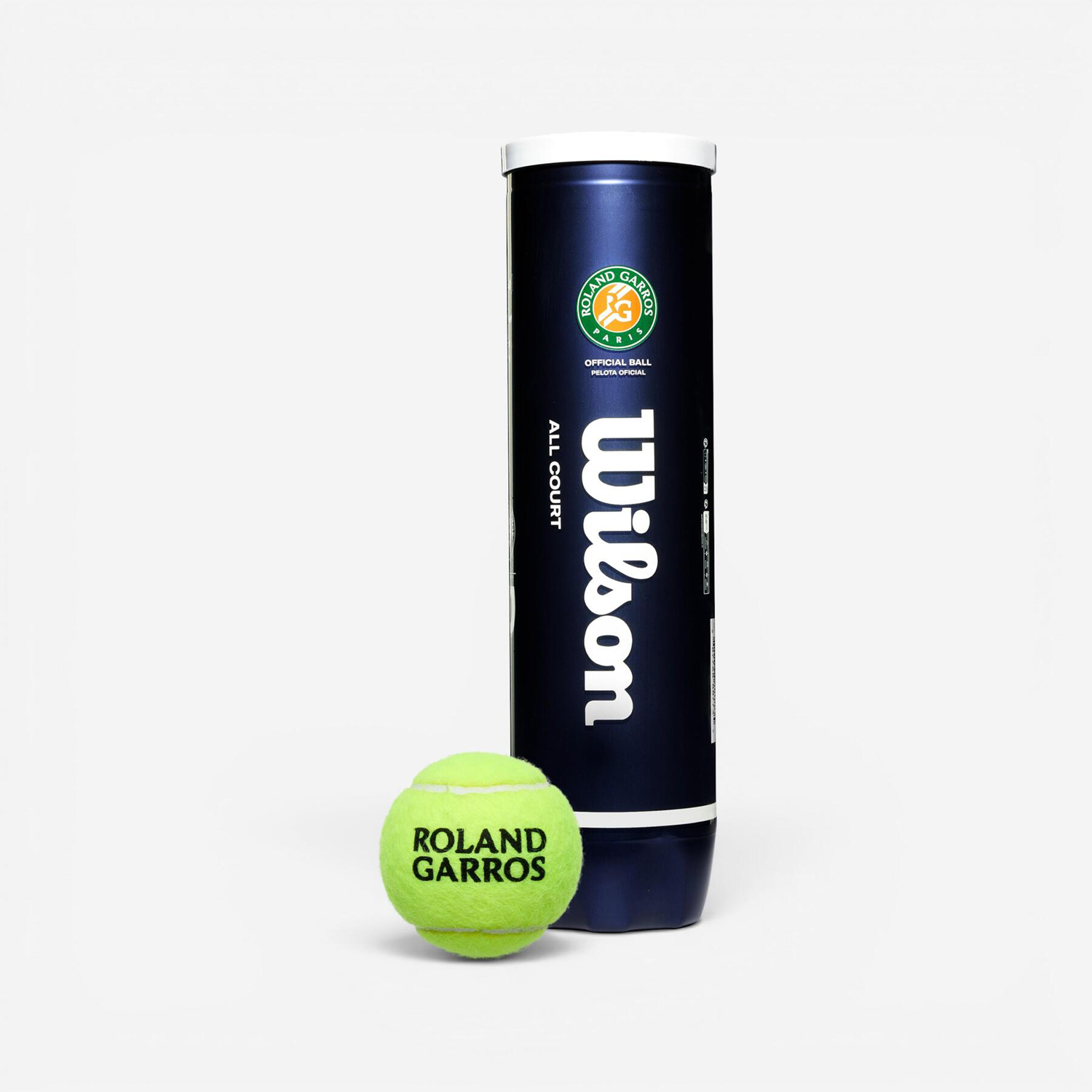Теннисные мячи Wilson Roland Garros All Court Speed ​​- банка из 4 — фото 2