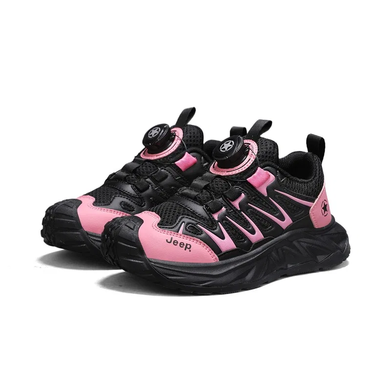 Детские кроссовки Jeep Kids Lifestyle Shoes, Black Gray — фото 4