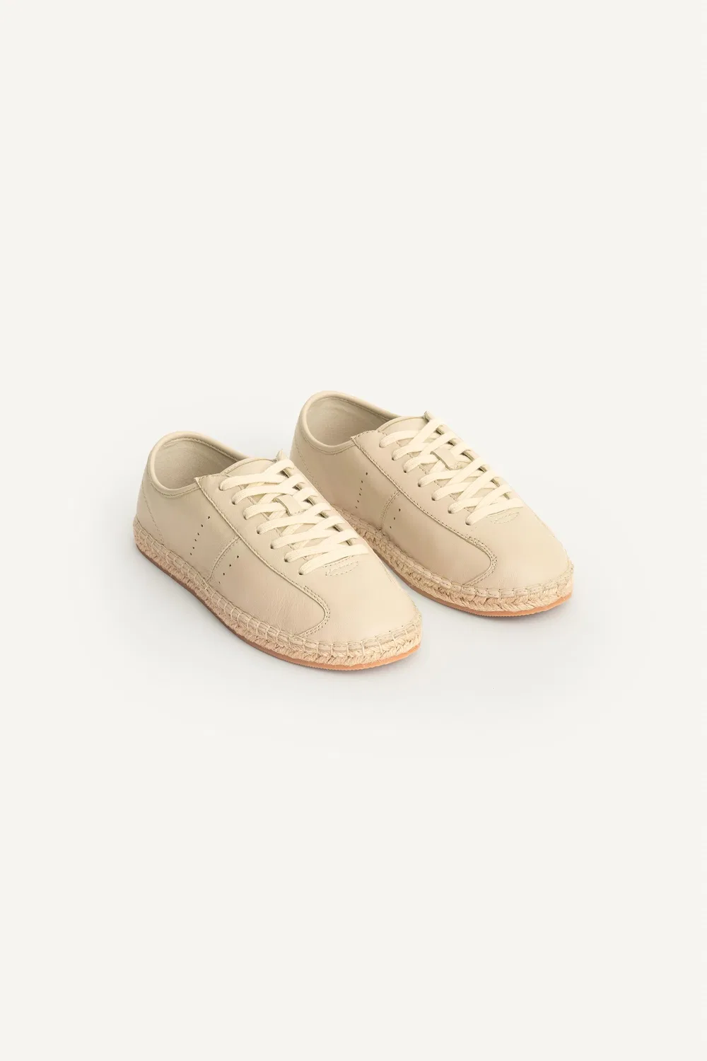 Кожаные кроссовки ZARA, Green — фото 4