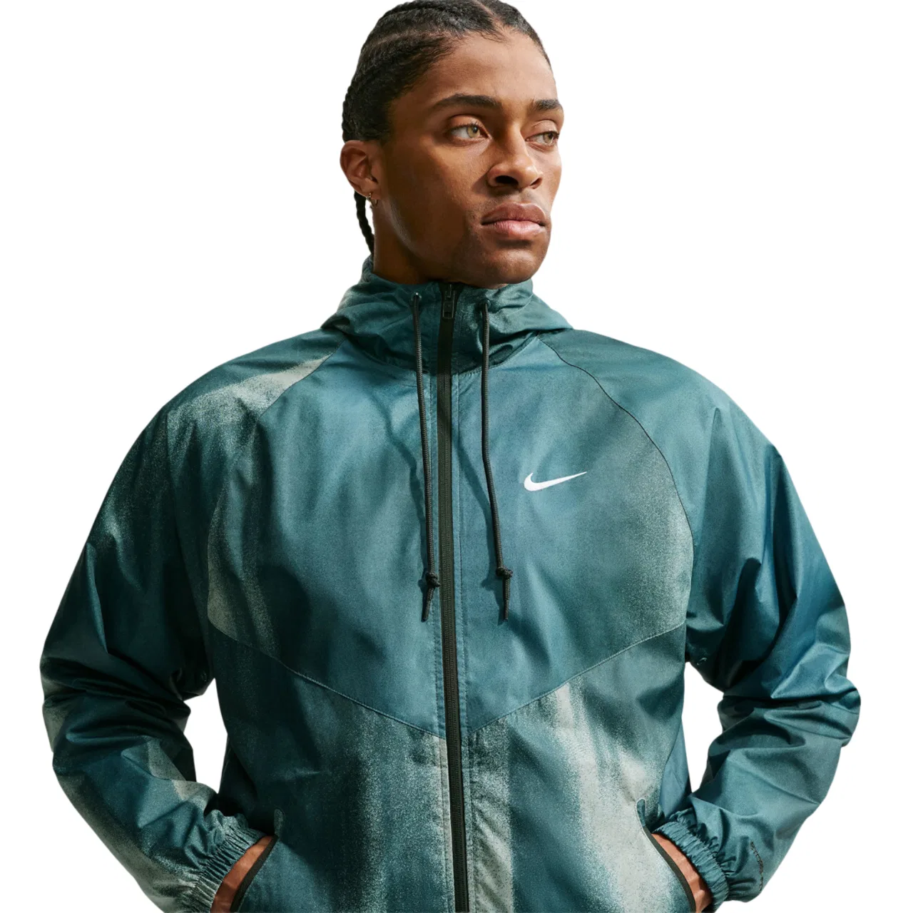 Ветровка мужская Windrunner Nike, зеленый