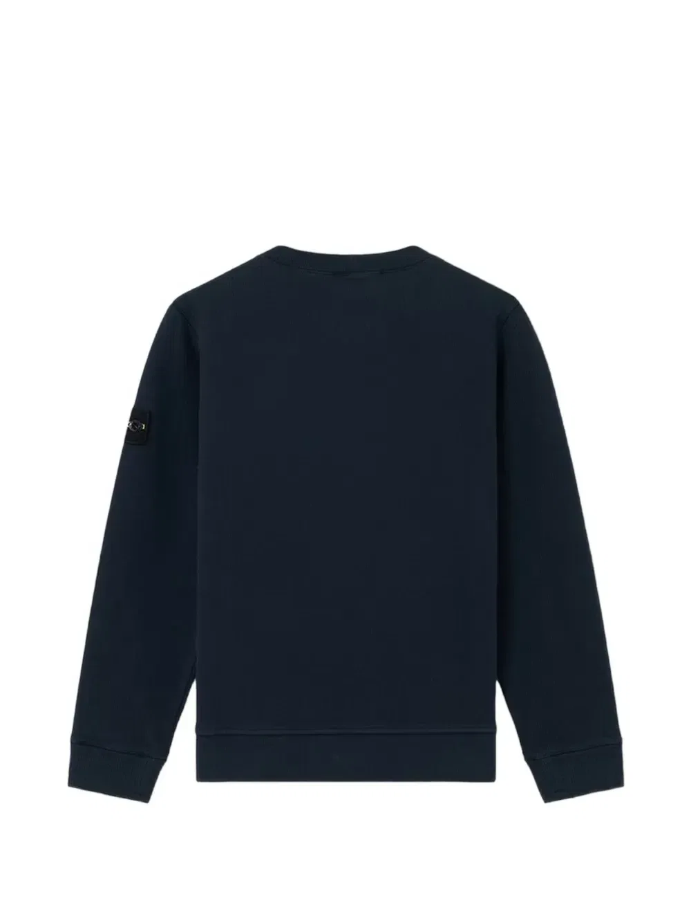 Свитер в рубчик с нашивкой в виде компаса Stone Island Junior, синий — фото 2