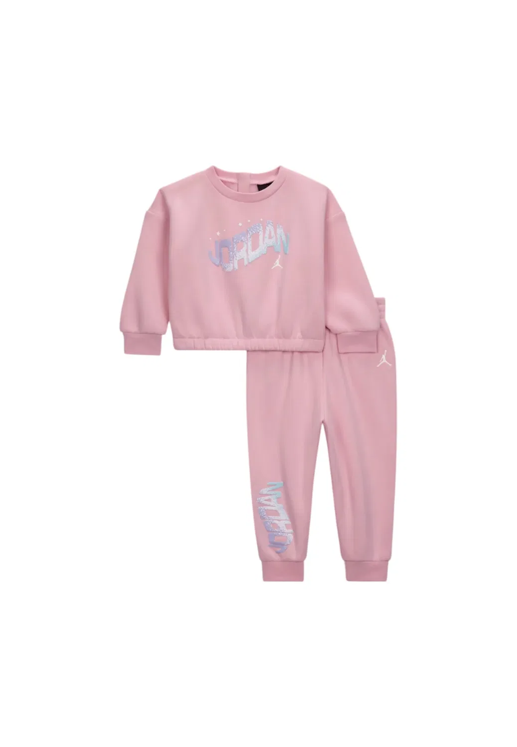 Комплект боди-комбинезон и штаны 15F415-A0W Nike Sportswear, розовый