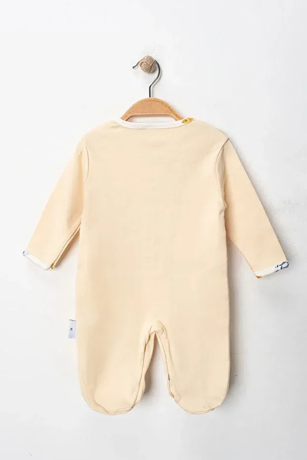 Детский комплект боди-комбинезонов с принтом Enia Baby, Multicolor — фото 3