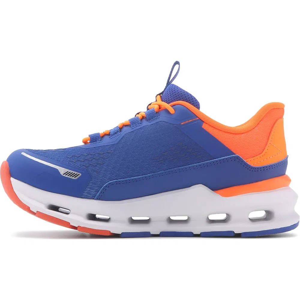 Детские кроссовки Glide Step Skechers, Blue/Orange — фото 3