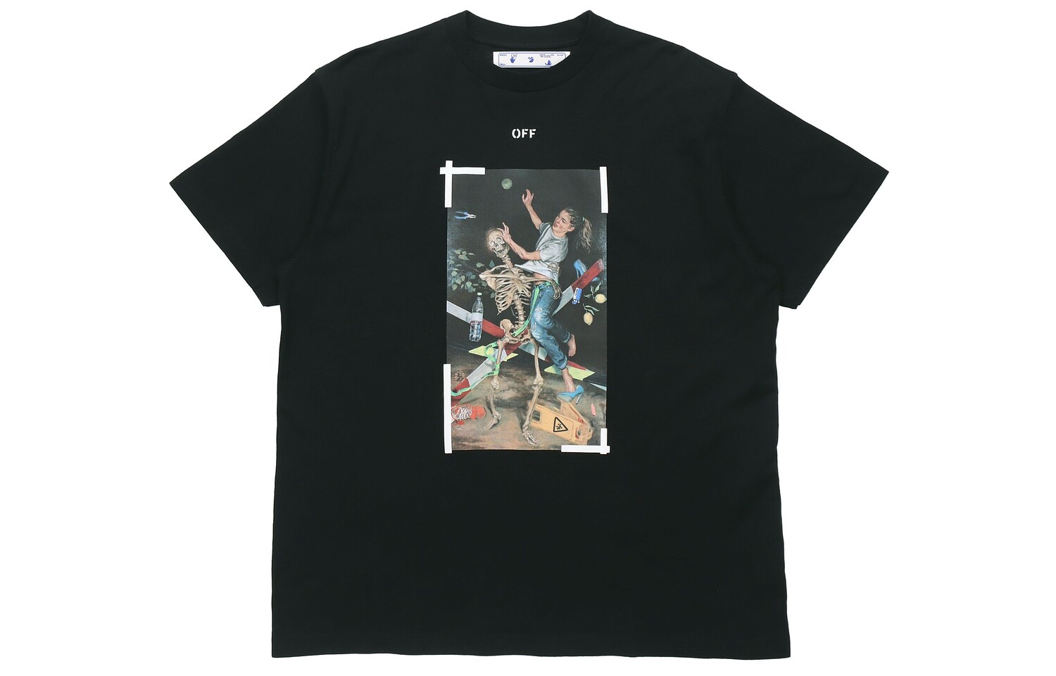 

Мужская футболка Off-White, черный (Размер L)