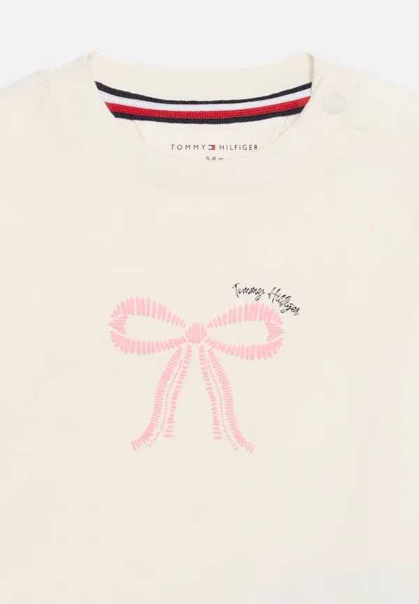 Комплект из брюк и куртки с вышивкой Tommy Hilfiger, розовый — фото 3