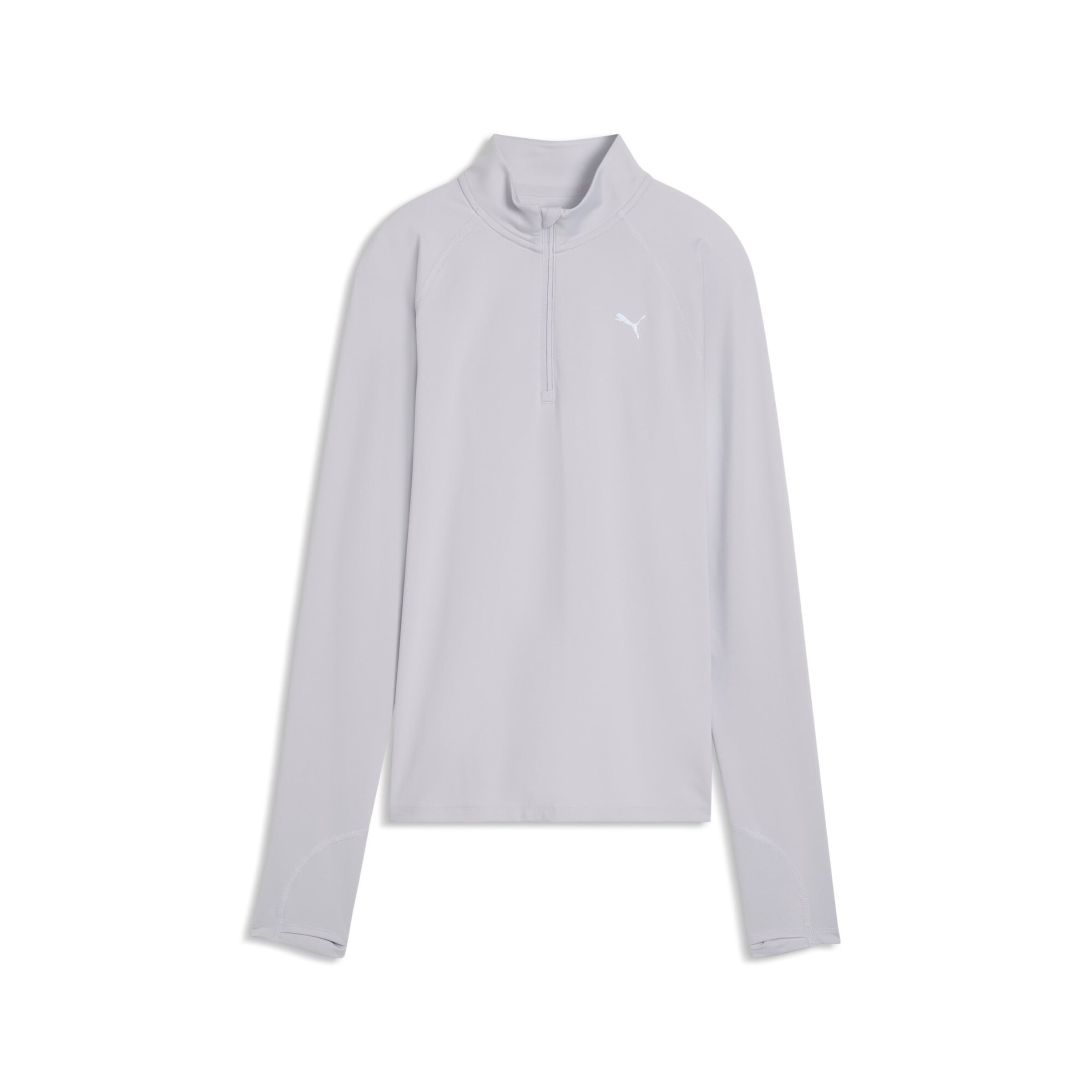 

PUMA Лонгслив в светло-сером цвете