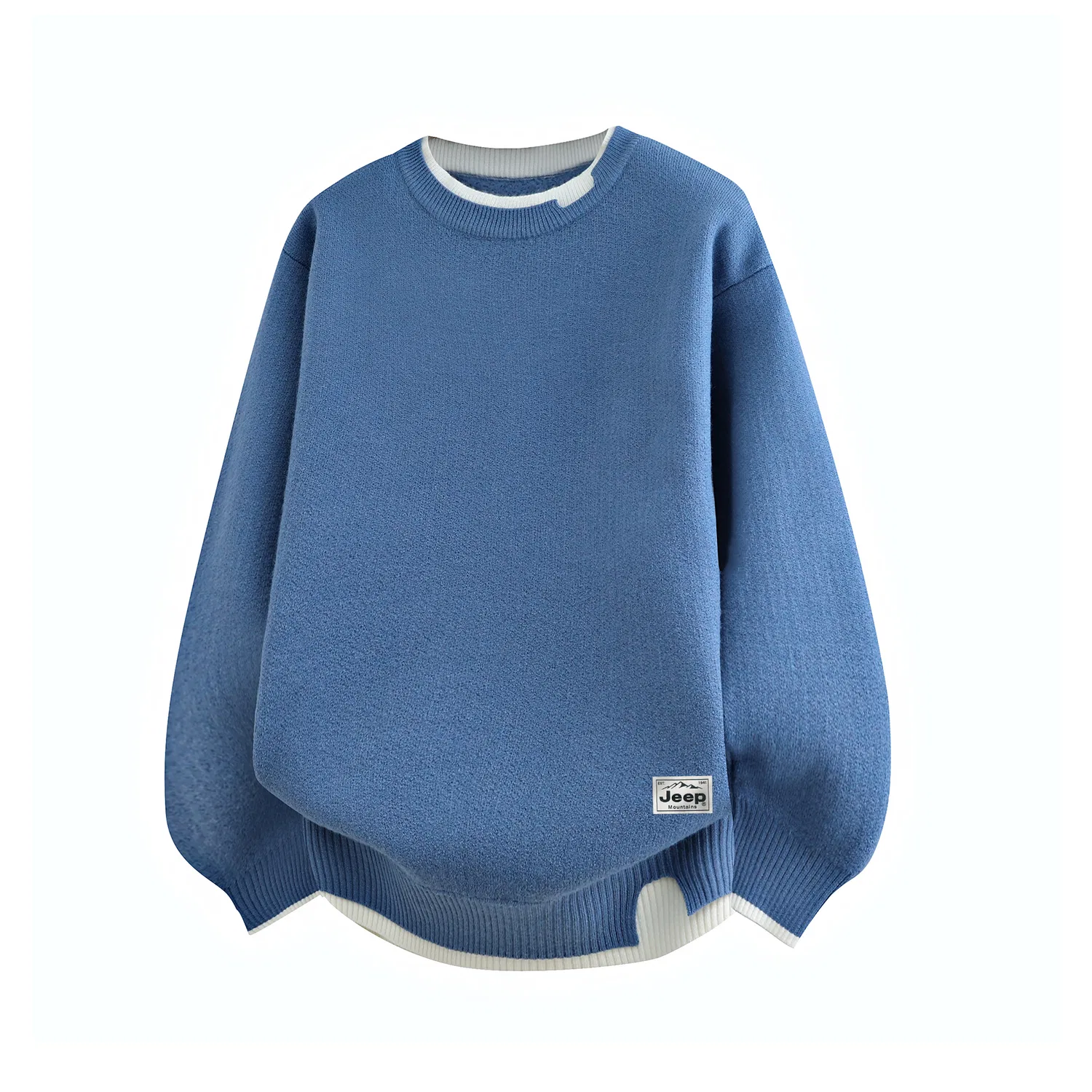 Детский свитер с круглым вырезом Jeep Classic Collection, Blue