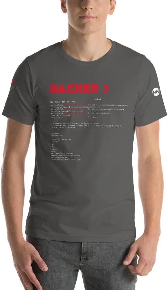 Футболка Hacker v3 Generic, Asphalt