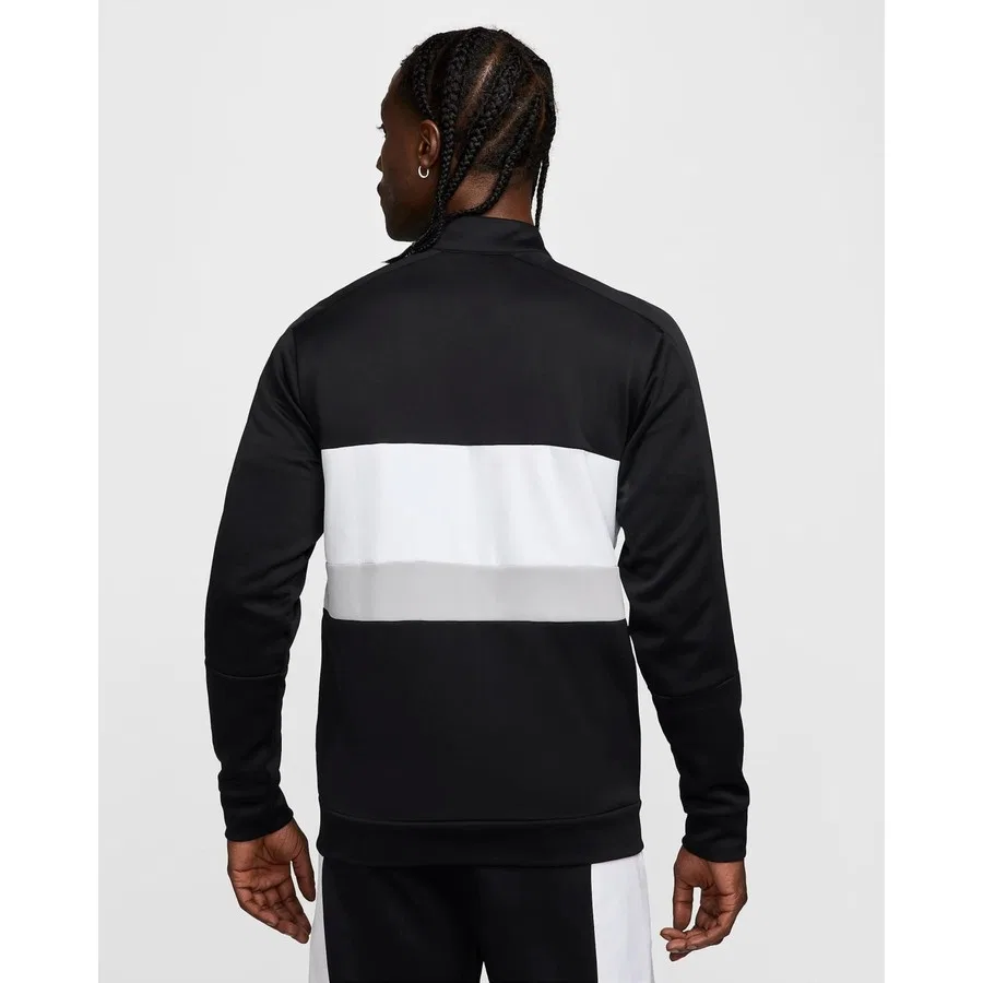 Мужской свитшот Academy Dri-FIT Football Nike, Черно-белый — фото 3