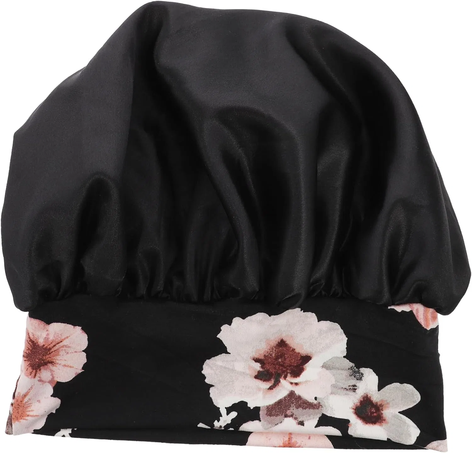 Шапочка для сна Satin Night Cap, DECORNIJIA, 29x27x3 см, Black