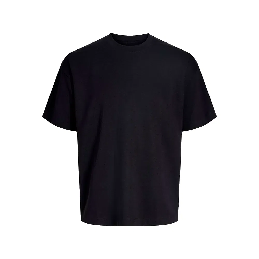 Детская футболка с коротким рукавом Jack & jones Junior, Black — фото 3
