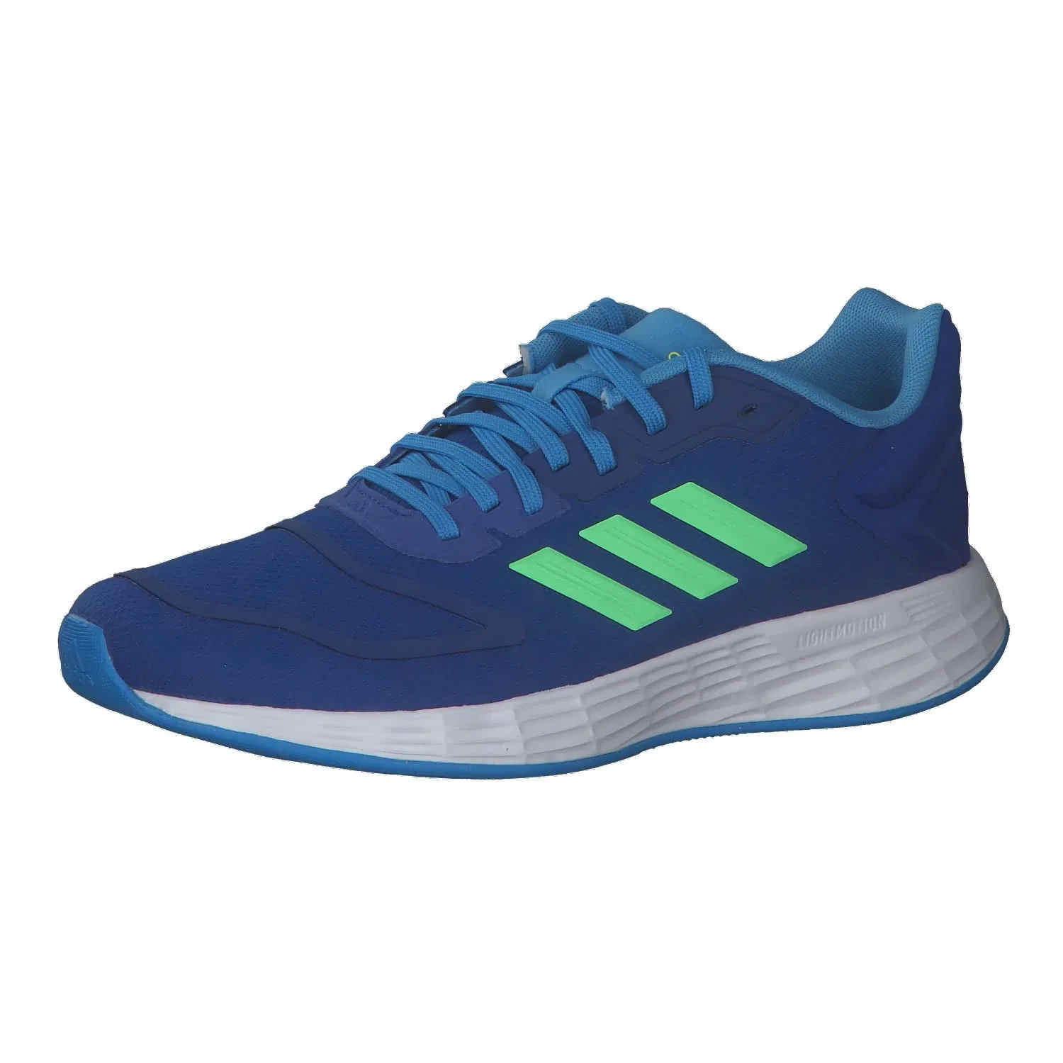 Детские кроссовки для мальчиков с принтом Duramo 10k Adidas, Royal Blue Beam Green Pulse Blue