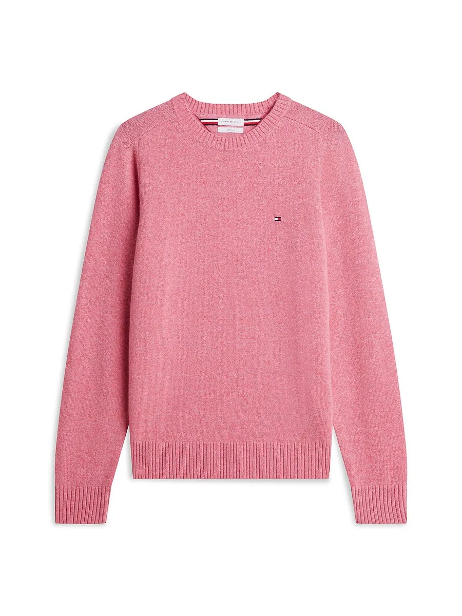 Свитер TOMMY HILFIGER розового цвета