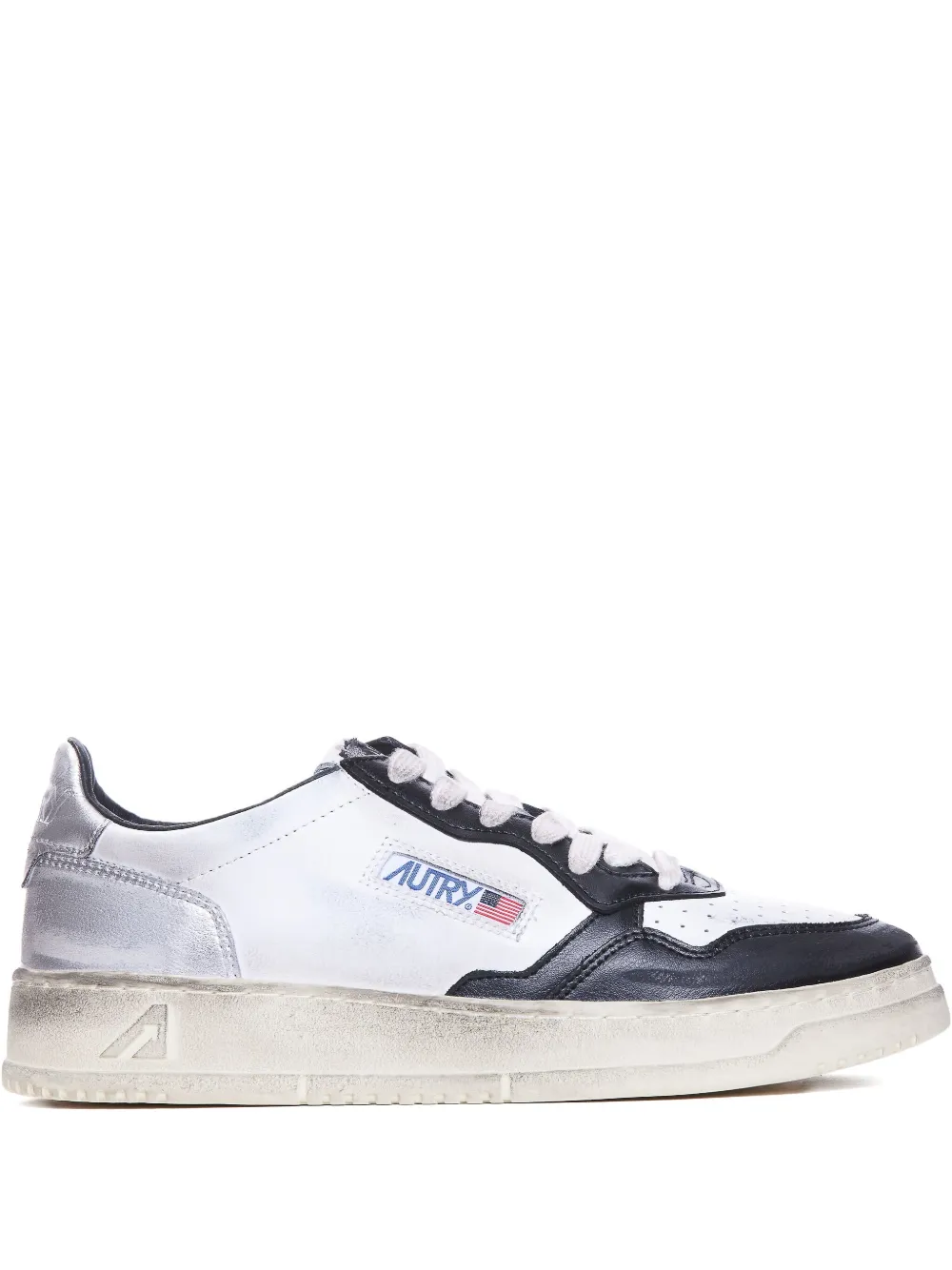 

Супер винтажные кроссовки AUTRY, белый