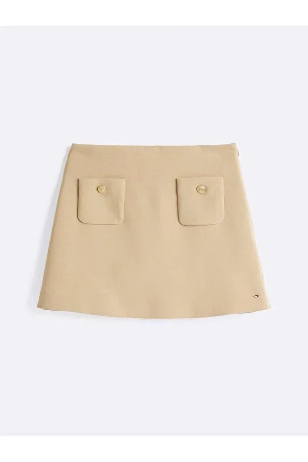 Женская юбка-платье с короткой юбкой Punto short skirt Tommy Hilfiger, Beige
