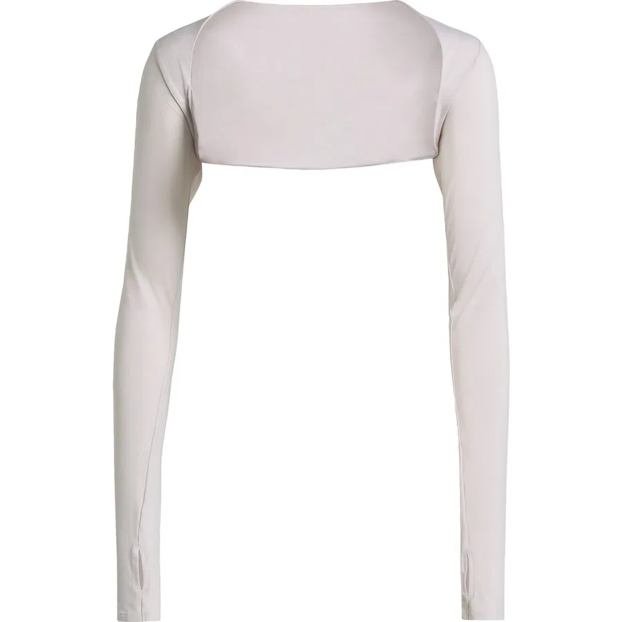 Тренировочный болеро с длинным рукавом Performance KD2217 Primelift Essentials Workout Contour Shrug adidas, Фиолетовый — фото 3