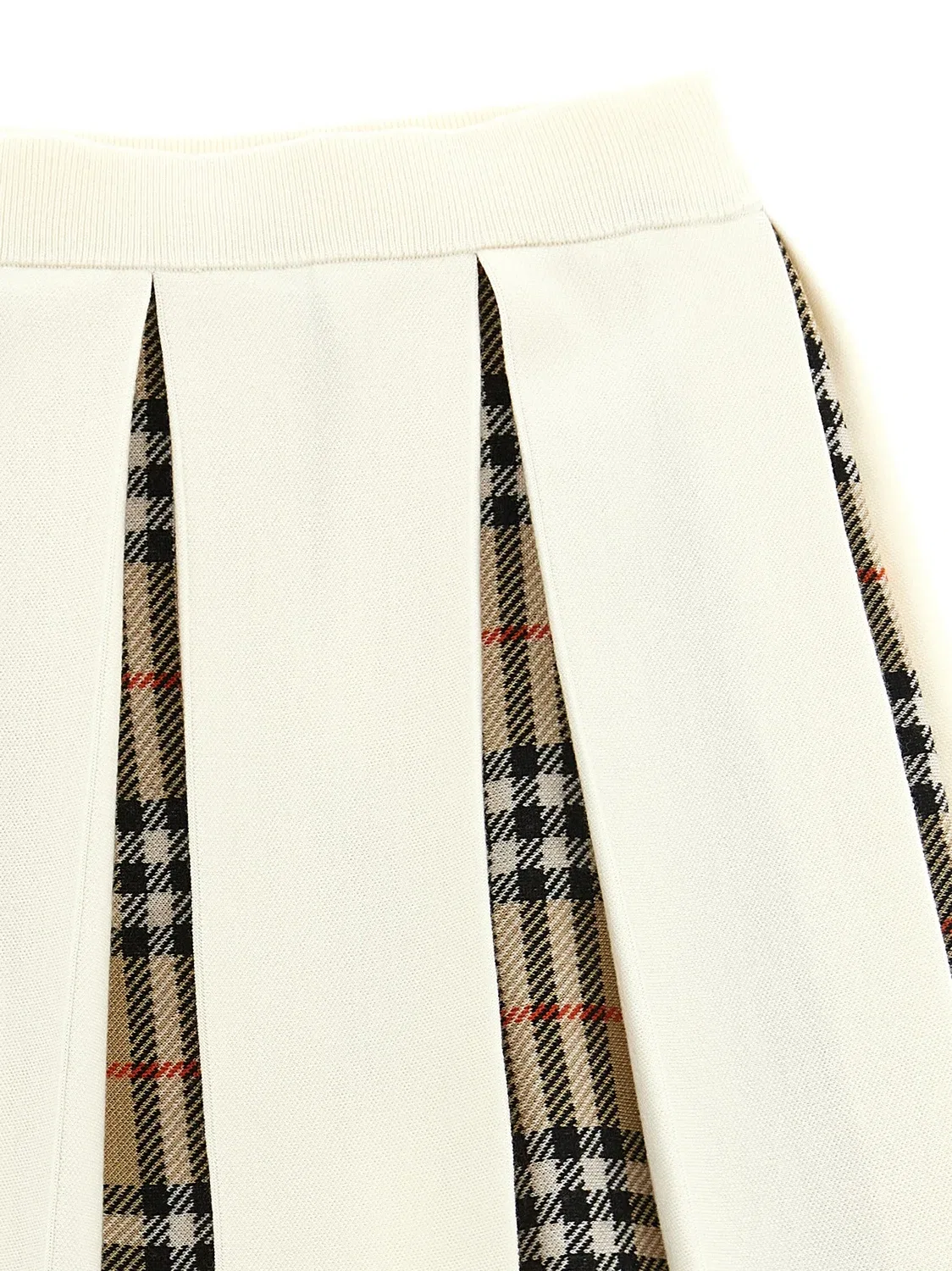 Юбка "Тео" Burberry, белый — фото 3