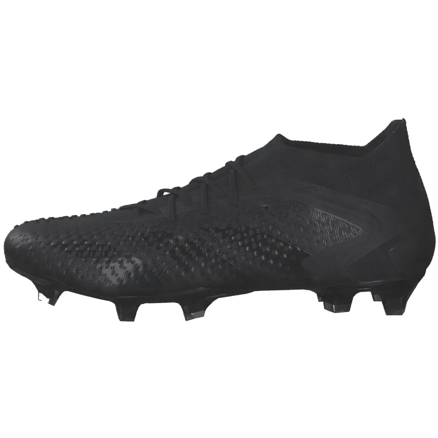 Детские бутсы для мальчиков с шипами Predator Accuracy.1 Fg Adidas, Black Core Black Ftwr White — фото 3