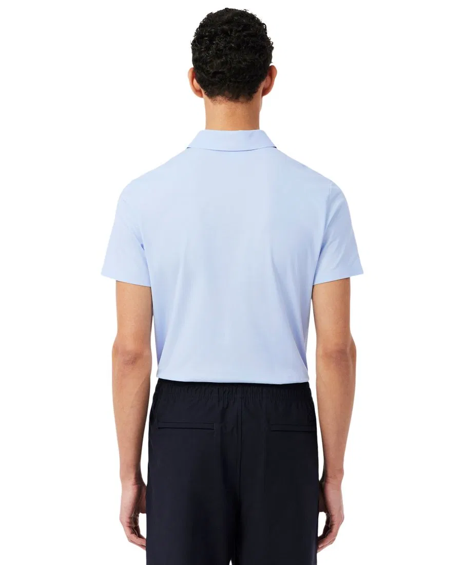 Поло для мужчин с защитой от ультрафиолета Lacoste, Pheonix Blue — фото 4