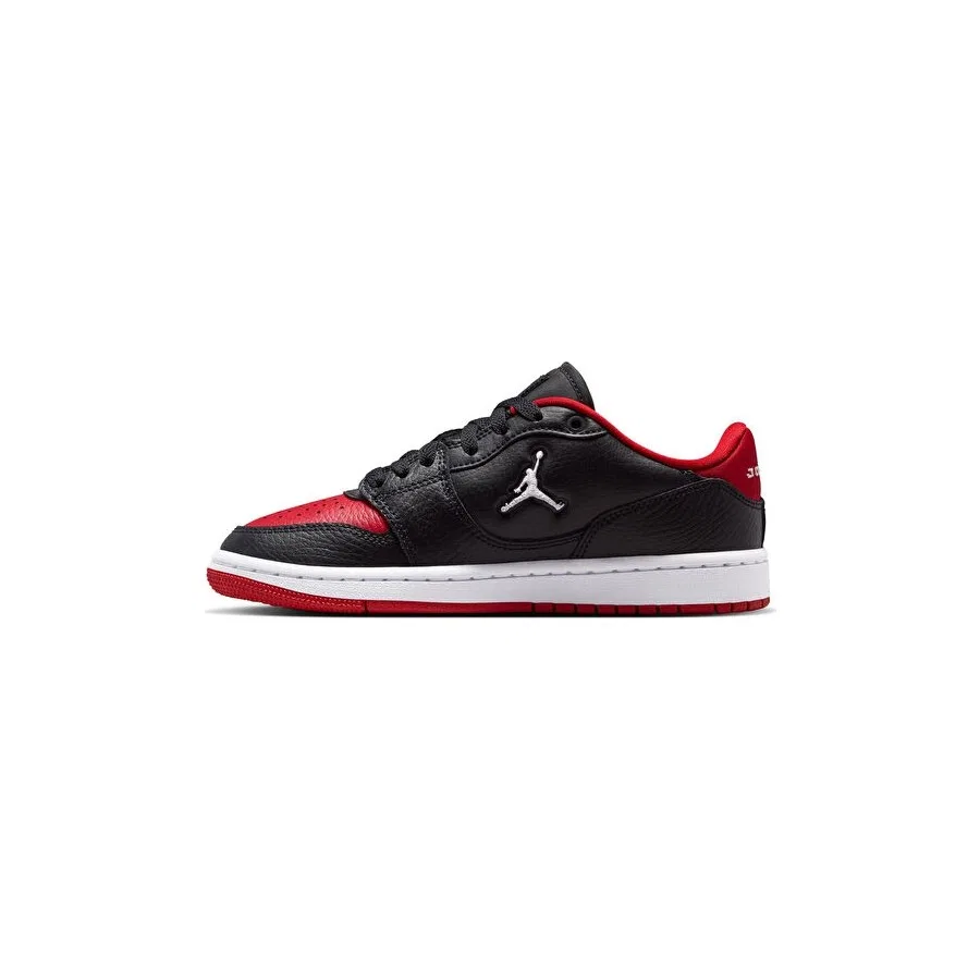 Кроссовки Nike Jordan Court Connect Low (GS), Черно-белый — фото 2