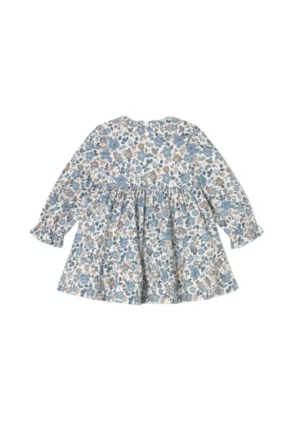Платье хлопковое Day dress Mayoral, azzurro, небесно-голубой — фото 2