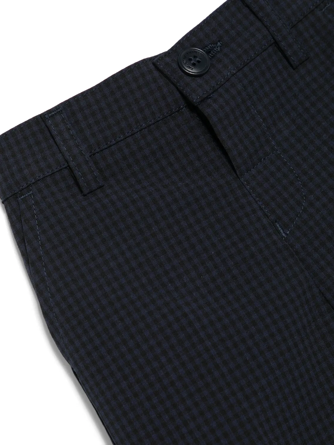 Комплект с короткими шортами для мальчиков Emporio Armani, синий — фото 2