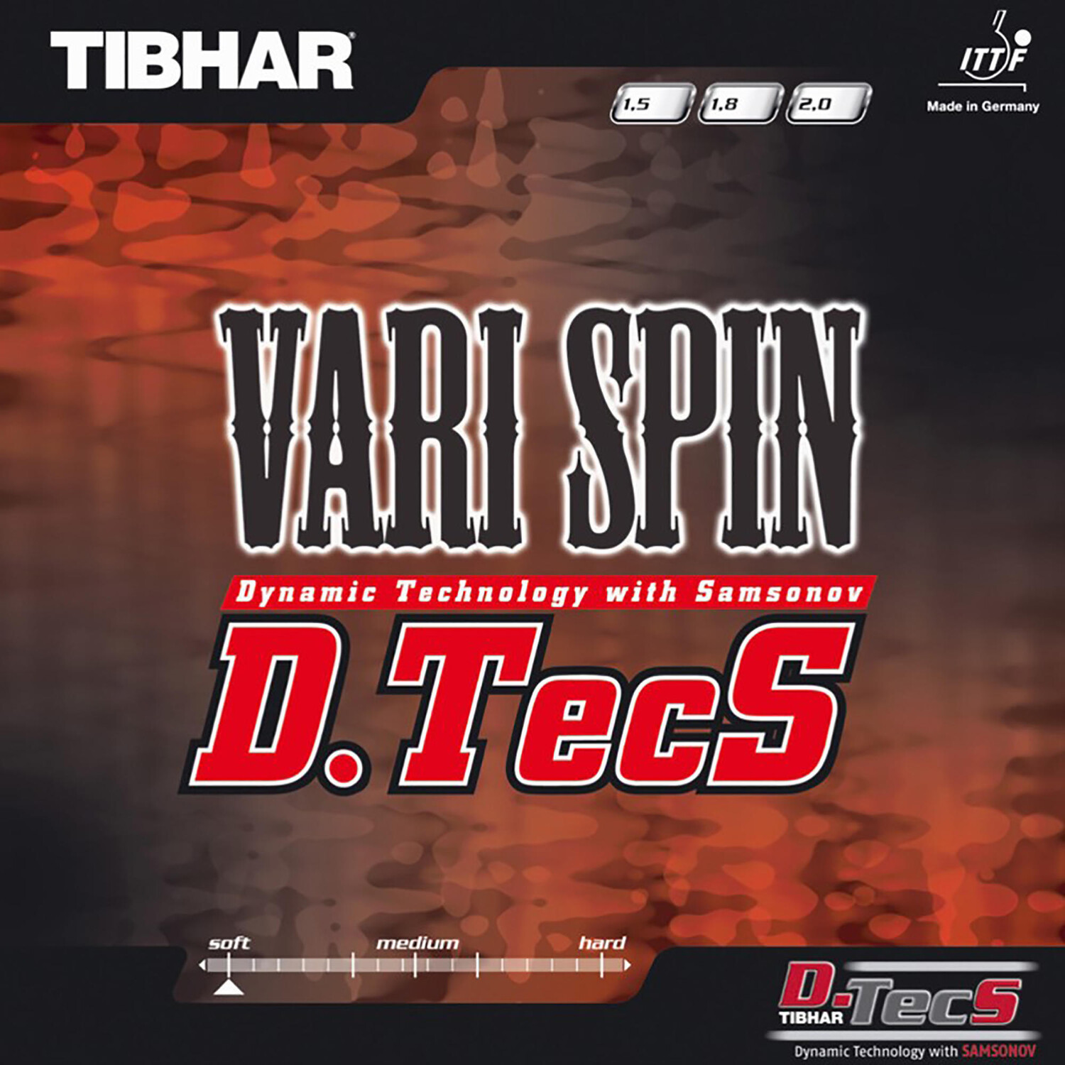 

Накладка для настольного тенниса Vari Spin D.TecS TIBHAR
