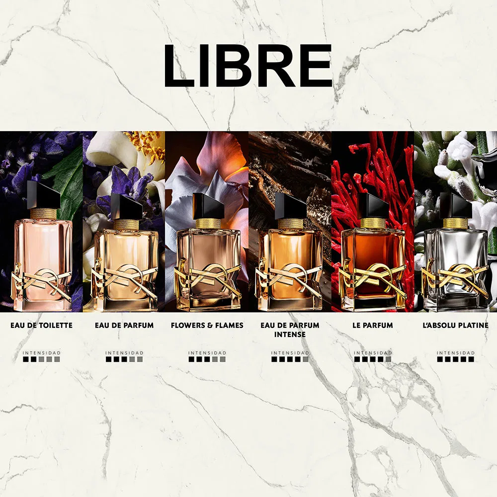 Парфюмерная вода 30 мл с флердоранжем и лавандой Libre Florale Yves Saint Laurent — фото 4