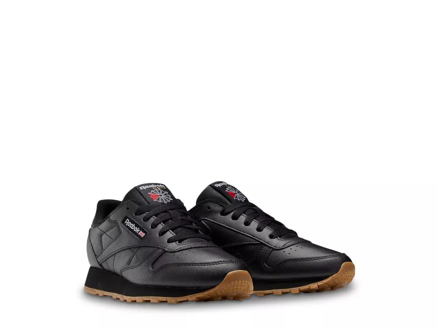 Кроссовки Classic Leather, Kids', Reebok, черный — фото 2