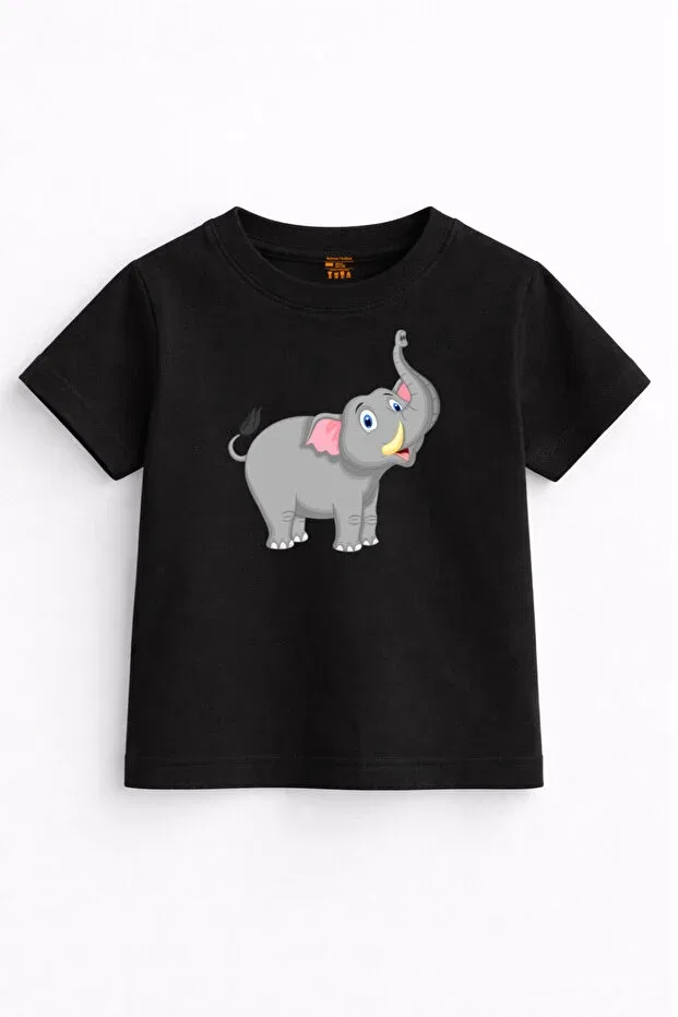 Детский комплект футболок для девочек с принтом Little wild friends Rabona Fashion, Multicolored — фото 4