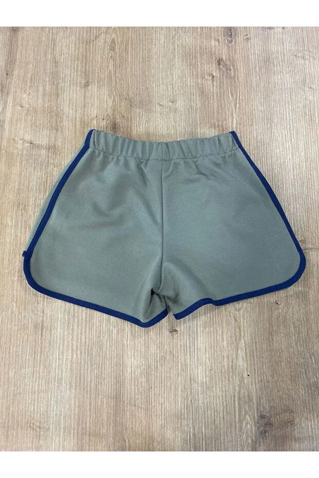 Детские шорты для девочек хлопковые Demoiselle, Khaki — фото 3