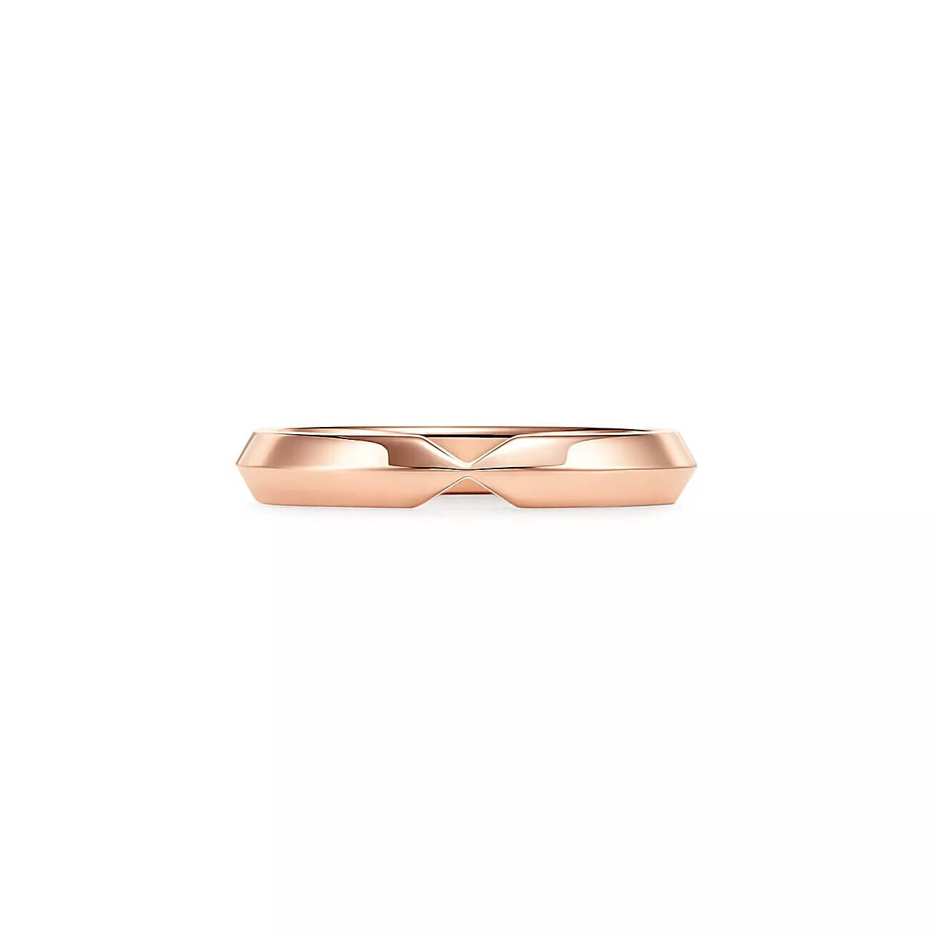 

Кольцо Tiffany & Co Setting Nesting Narrow Band, розовое золото