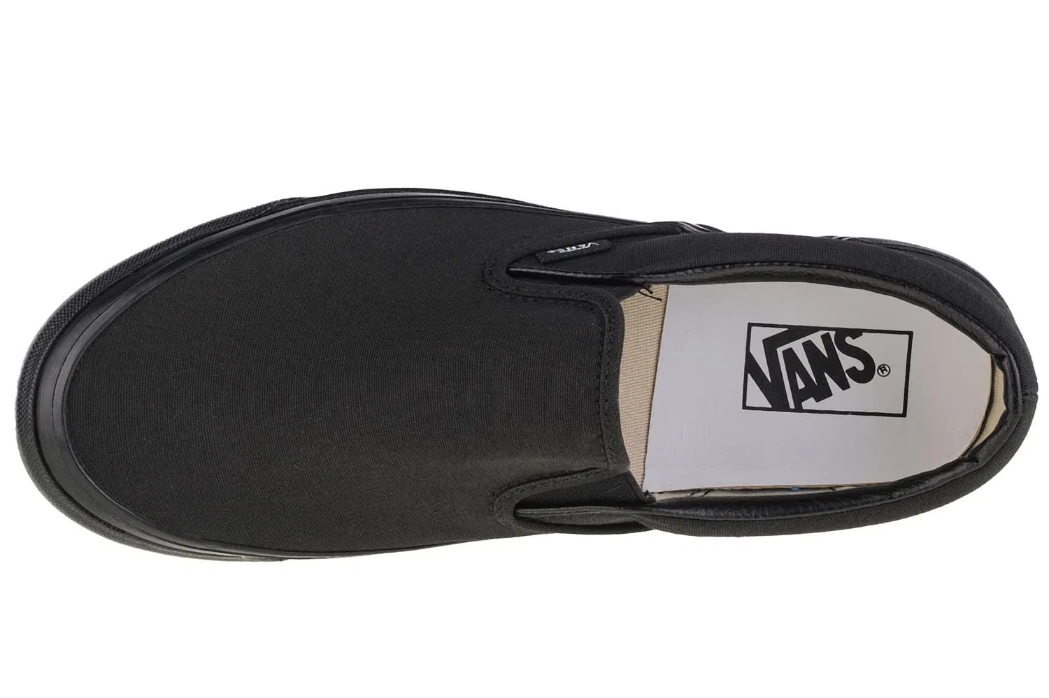 Детские кеды с принтом Vans, Black — фото 3