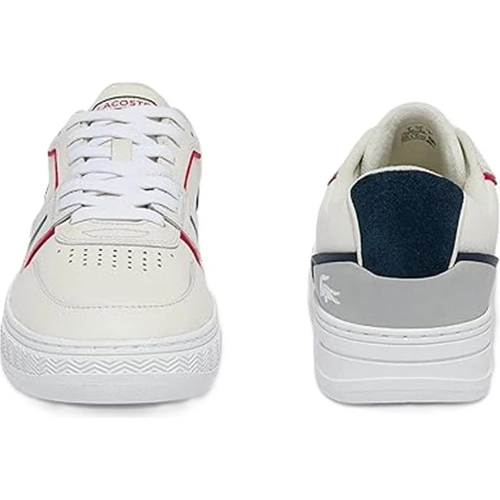 Детские кроссовки Lacoste L001 1 Sma Leather из натуральной кожи, Cream — фото 4