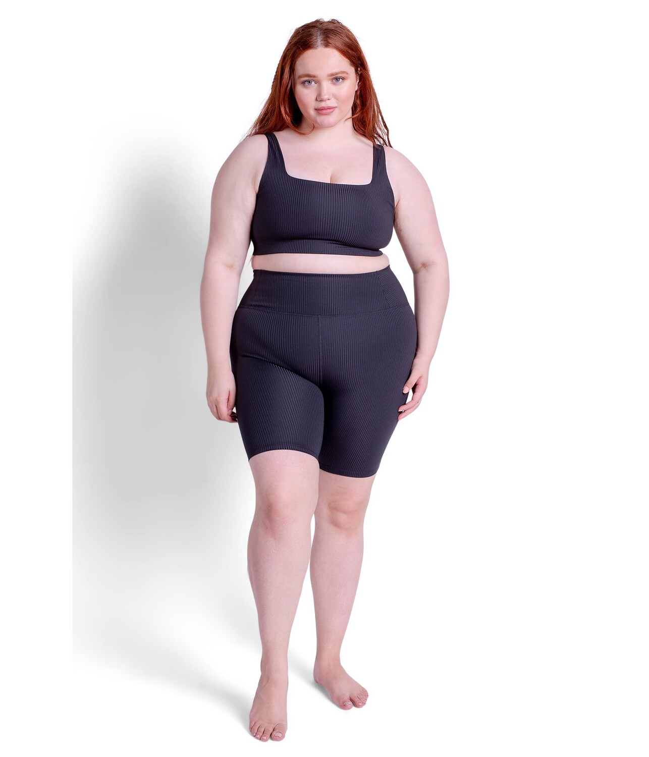 

Шорты girlfriend collective, Rib Bike Shorts