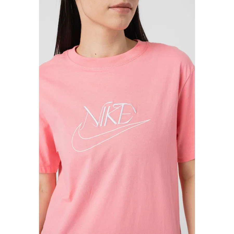 Футболка женская с принтом Nike Sportswear Tee, Nike, Розовый — фото 4